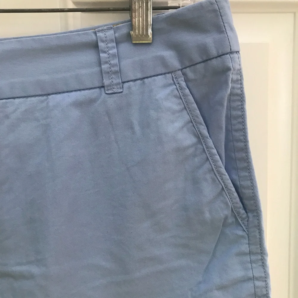 J. CREW Broken-in Twill Blue Chino SHORTS
